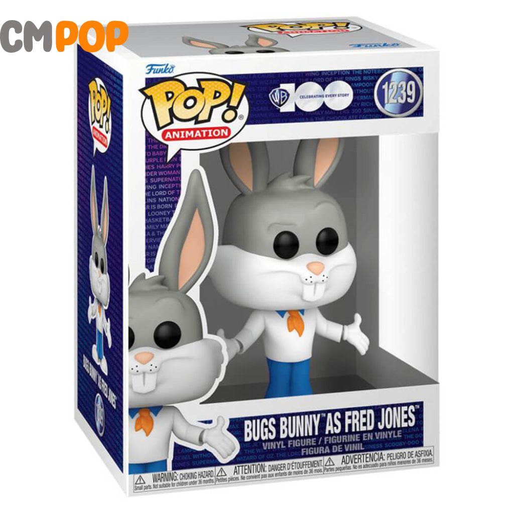 Bugs Bunny As Fred Jones #1239 - Funko Pop! Hb Pop