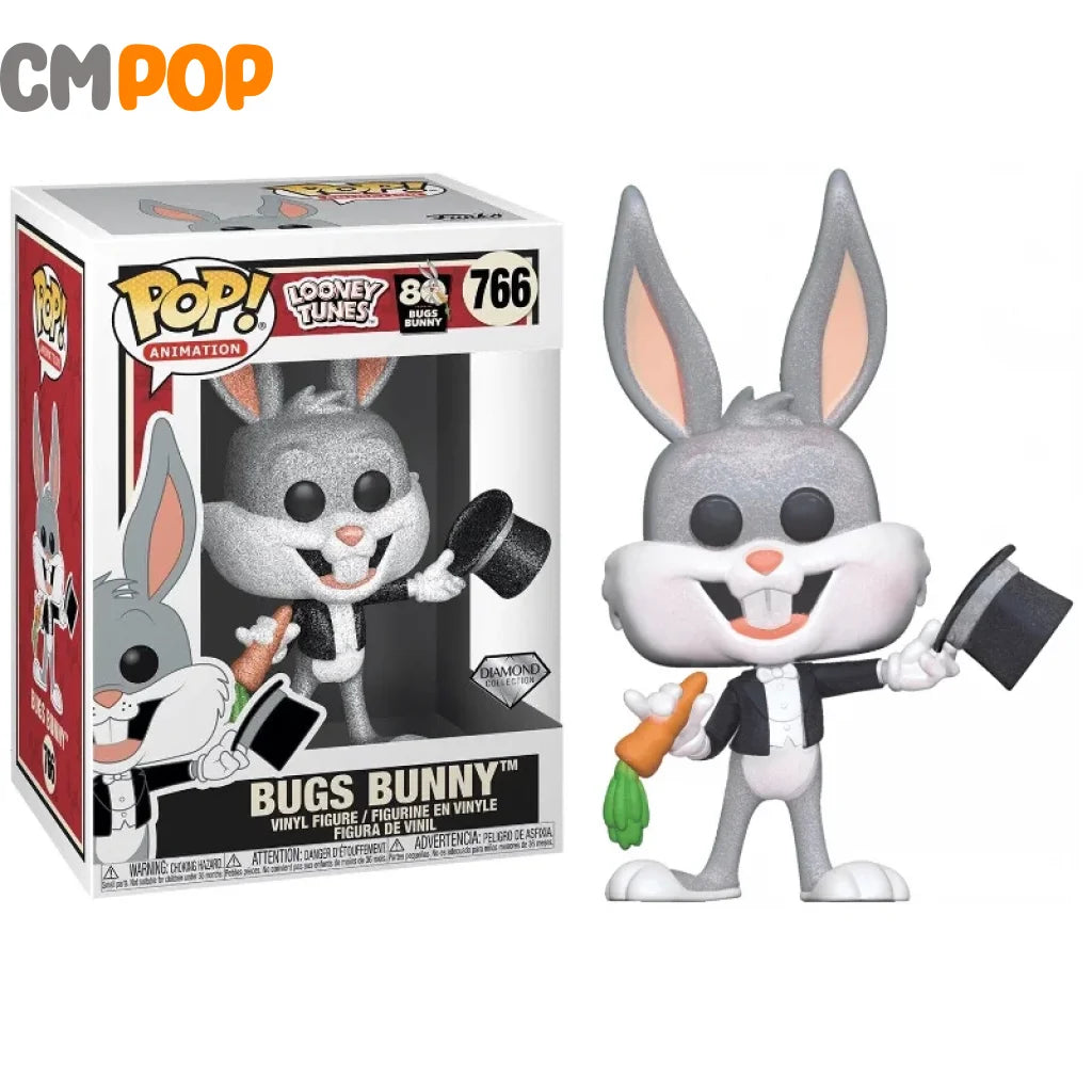 Bugs Bunny (Diamond) - #766 - Funko Pop! - What’s Up Doc - Diamond Collection Funko Pop