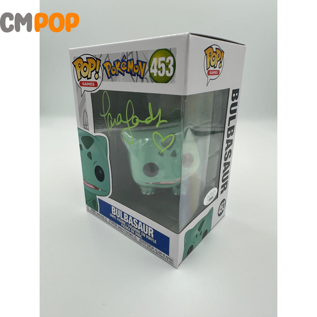 Bulbasaur - #453- Funko Pop! Pokemon Signed By Certified Pop