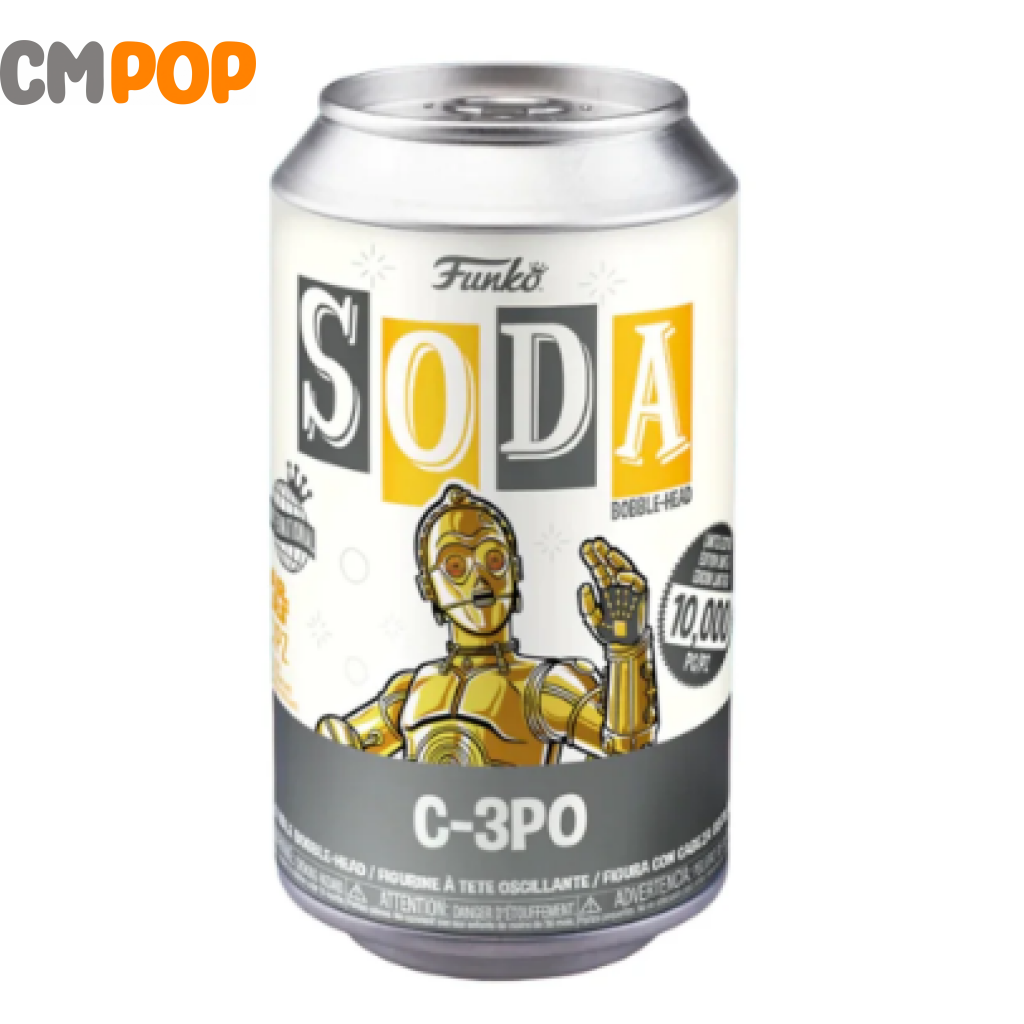C-3Po - Star Wars Funko Vinyl Soda 10 000 Pieces Chance Of Chase