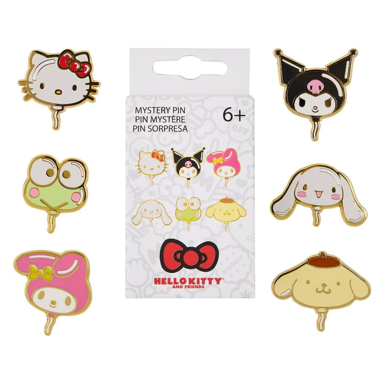 Sanrio Hello Kitty and Friends Balloons Blind Box Mystery Pins - Loungefly