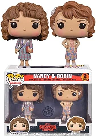 Pop Stranger Things Nancy And Robin 2-Pack Exclusive - Funko POP!
