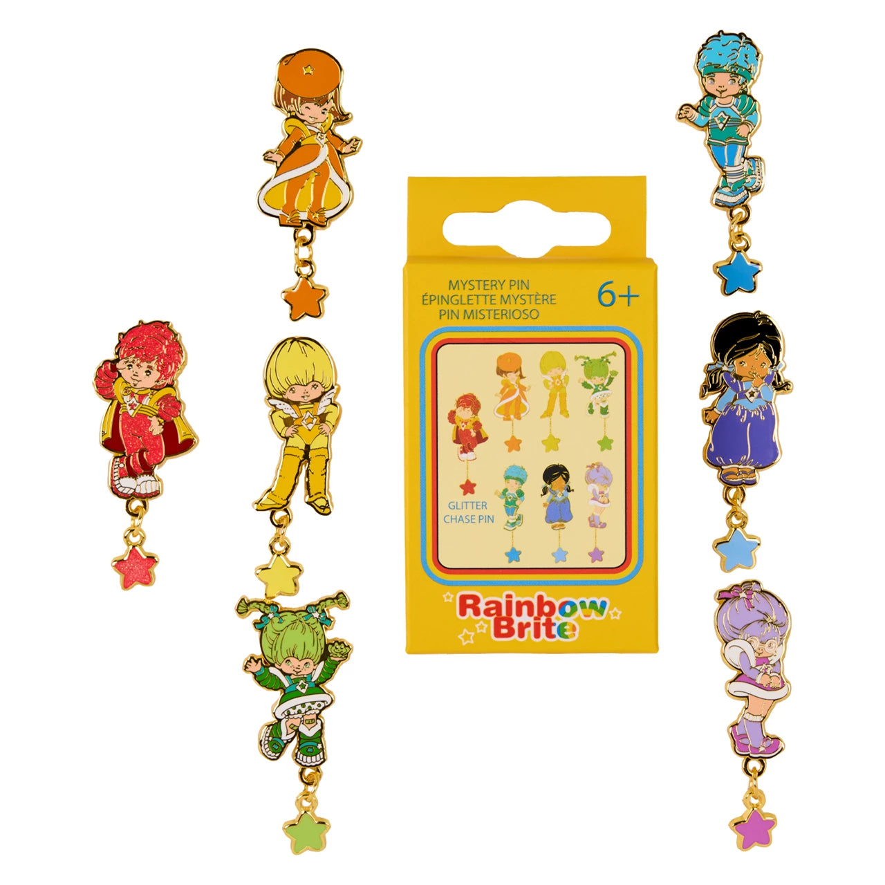Rainbow Brite Stars Mystery Box Pin - Loungefly - Pins