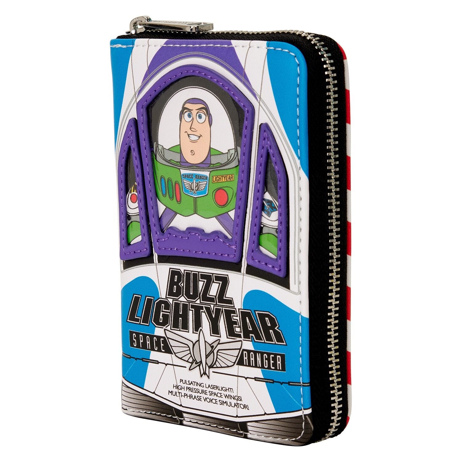 Pixar Toy Story Buzz Lightyear Zip Around Wallet - Loungefly