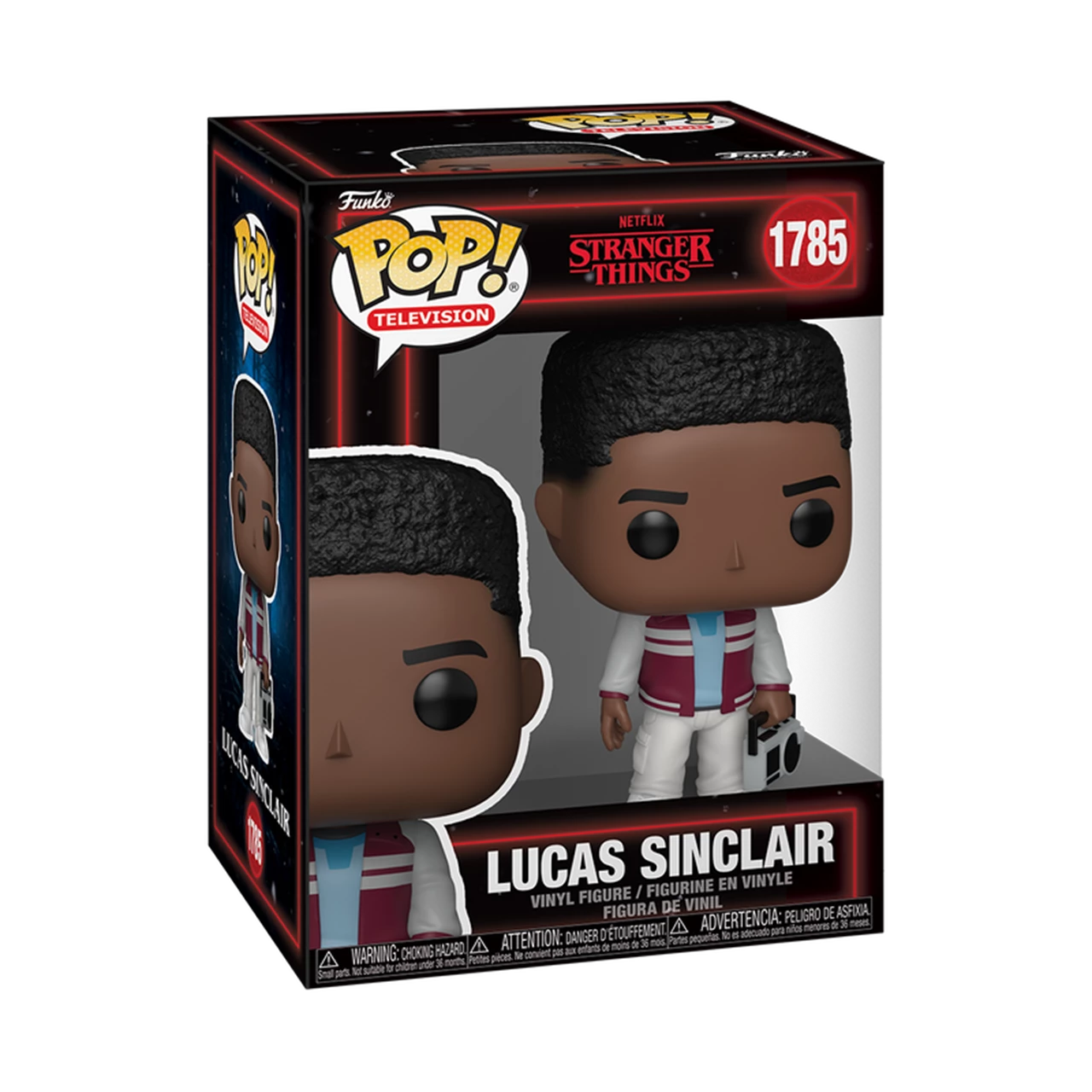 Lucas Sinclair with Boom Box - #1785 - Funko Pop! - Television - Stranger Things
