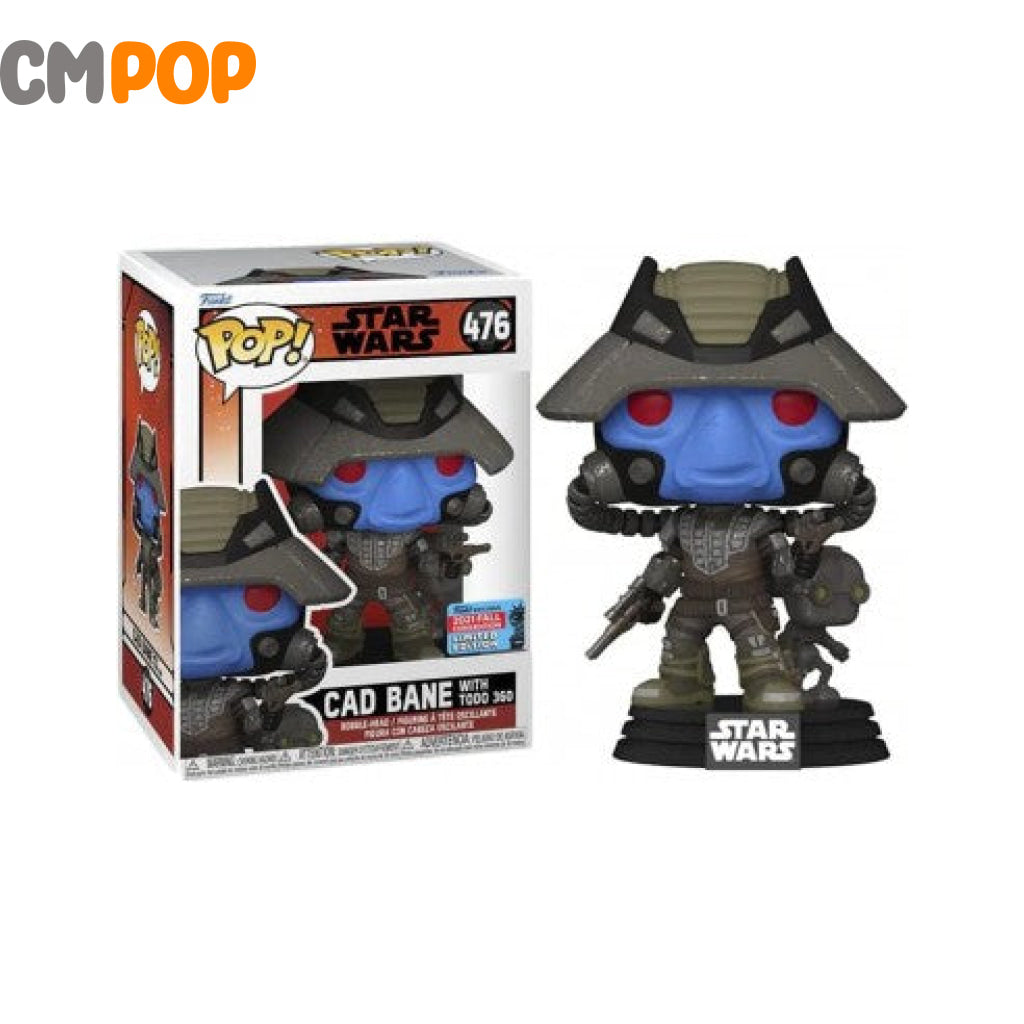 Cad Bane With Todo 360 - #476 Funko Pop! Star Wars 2021 Convention Exclusive Pop