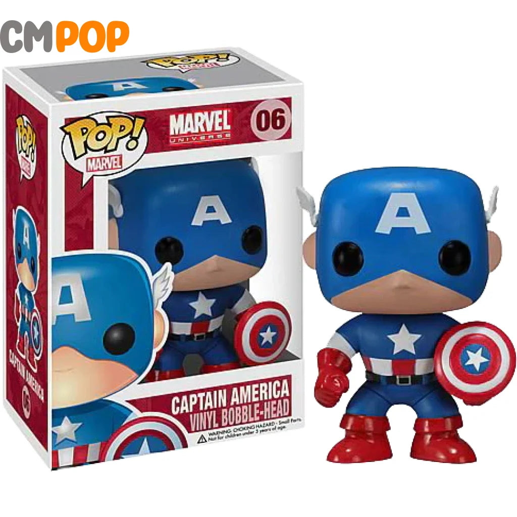 Captain America - #06 - Funko Pop! - Marvel Funko Pop