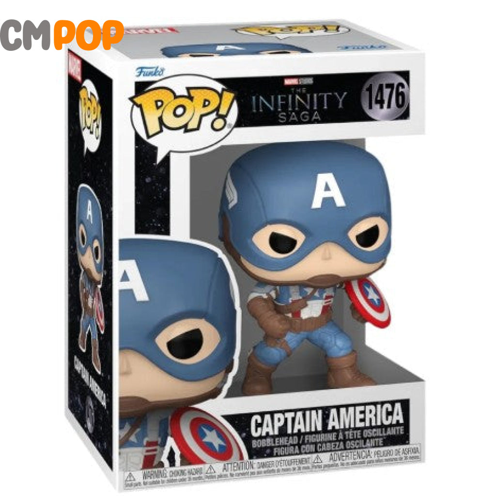 Captain America - #1476 Funko Pop Marvel Infinity Saga Pre Order