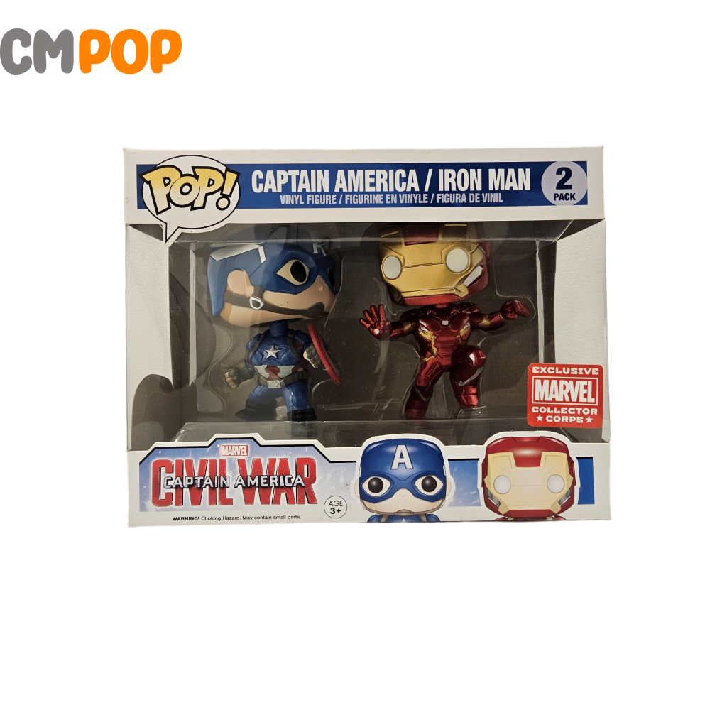 Captain America & Iron Man - 2 Pack Civil War