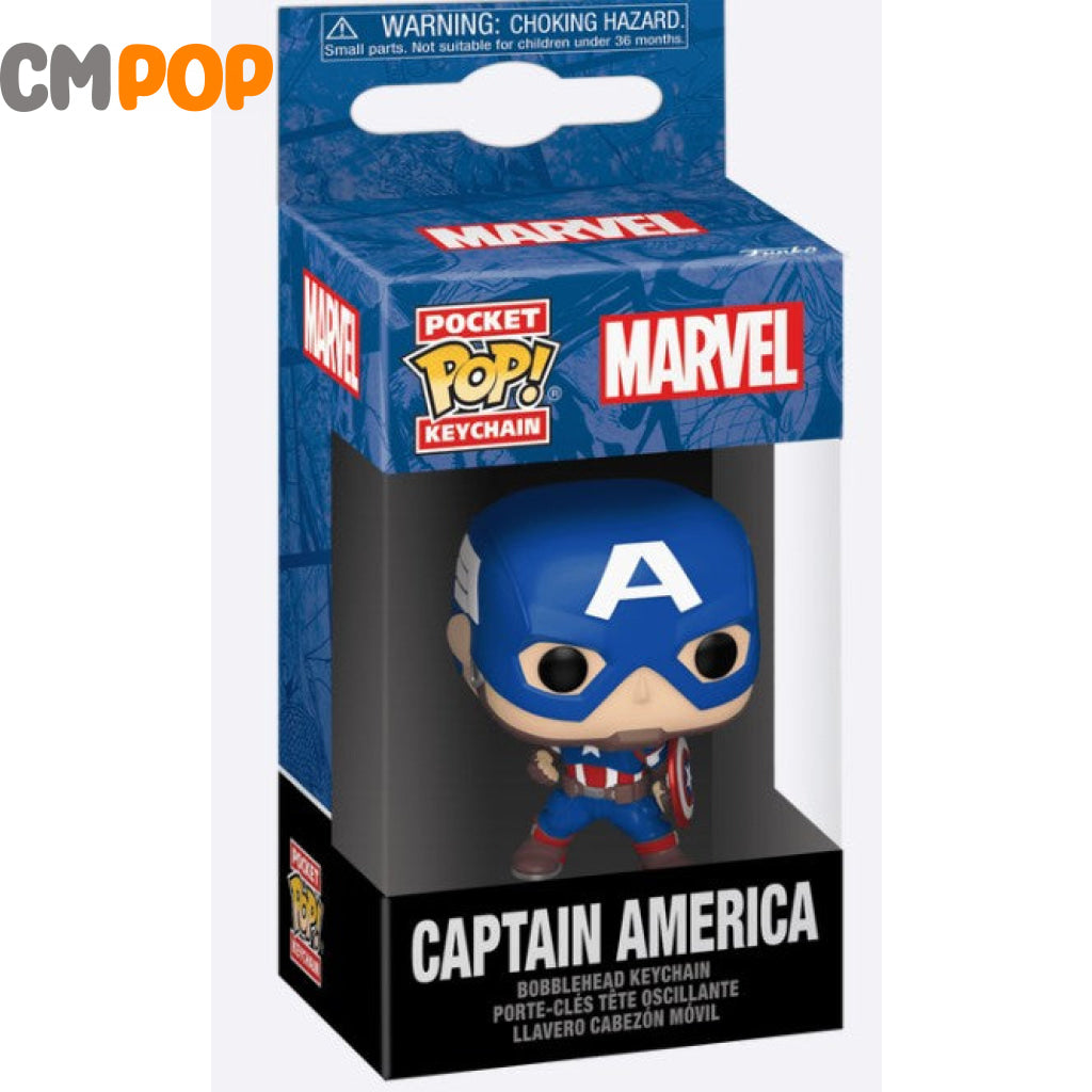Captain America - Pop! - Marvel New Classics - Keychain Funko Pop