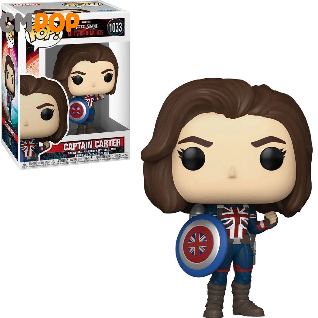 Captain Carter - #1033 - Funko Pop! - Marvel Studios - Doctor Strange Multiverse of Madness Funko Pop