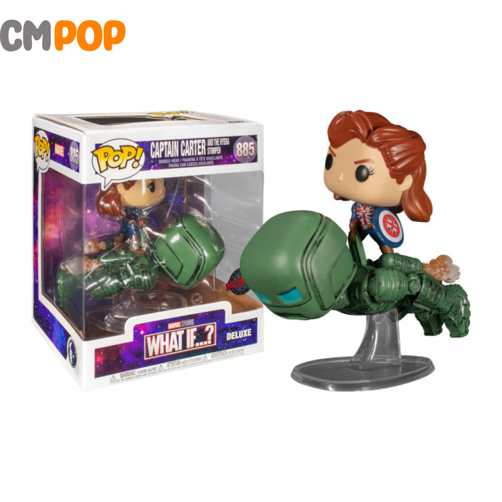Captain Carter And The Hydra Stomper - #885 Funko Pop! Marvel What If...? Special Edition Pop