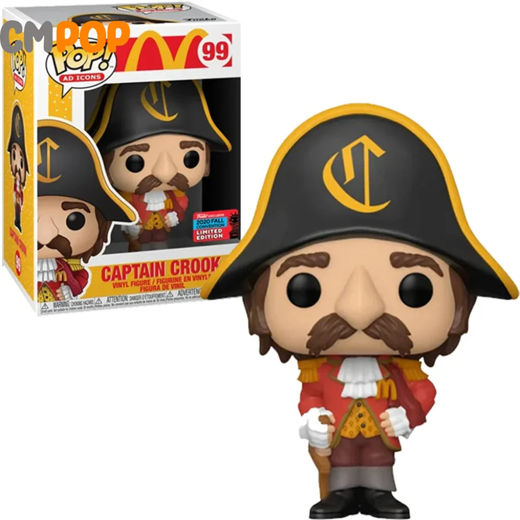 Captain Crook - #99 Funko Pop! Ad Icons 2020 Convention Limited Edition Pop
