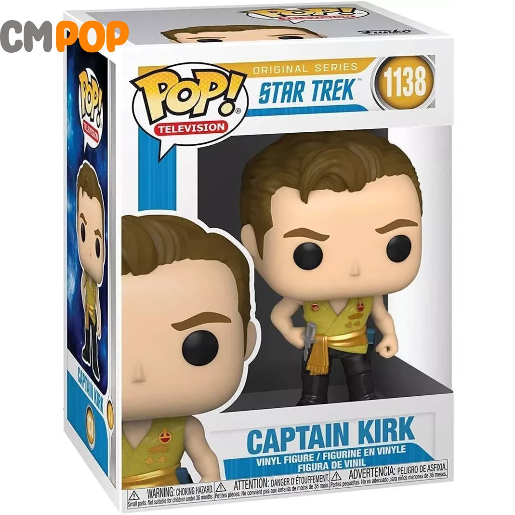 Captain Kirk - #1138 Funko Pop! Television Star Trek Pop