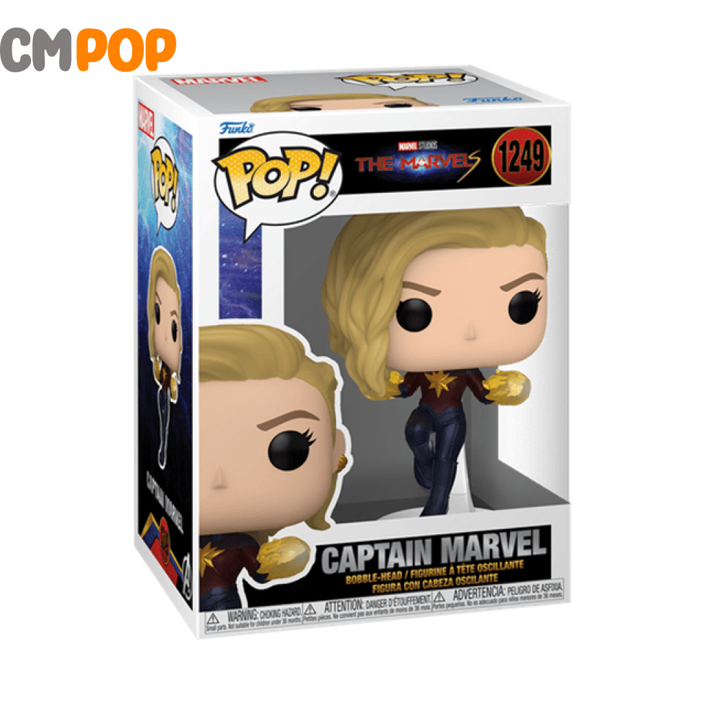 Captain Marvel - #1249 Funko Pop! The Marvels Pop