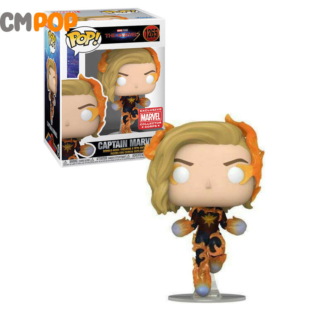Captain Marvel - #1265 - Funko Pop! - Marvel - The Marvels - MCC Exclusive Funko Pop