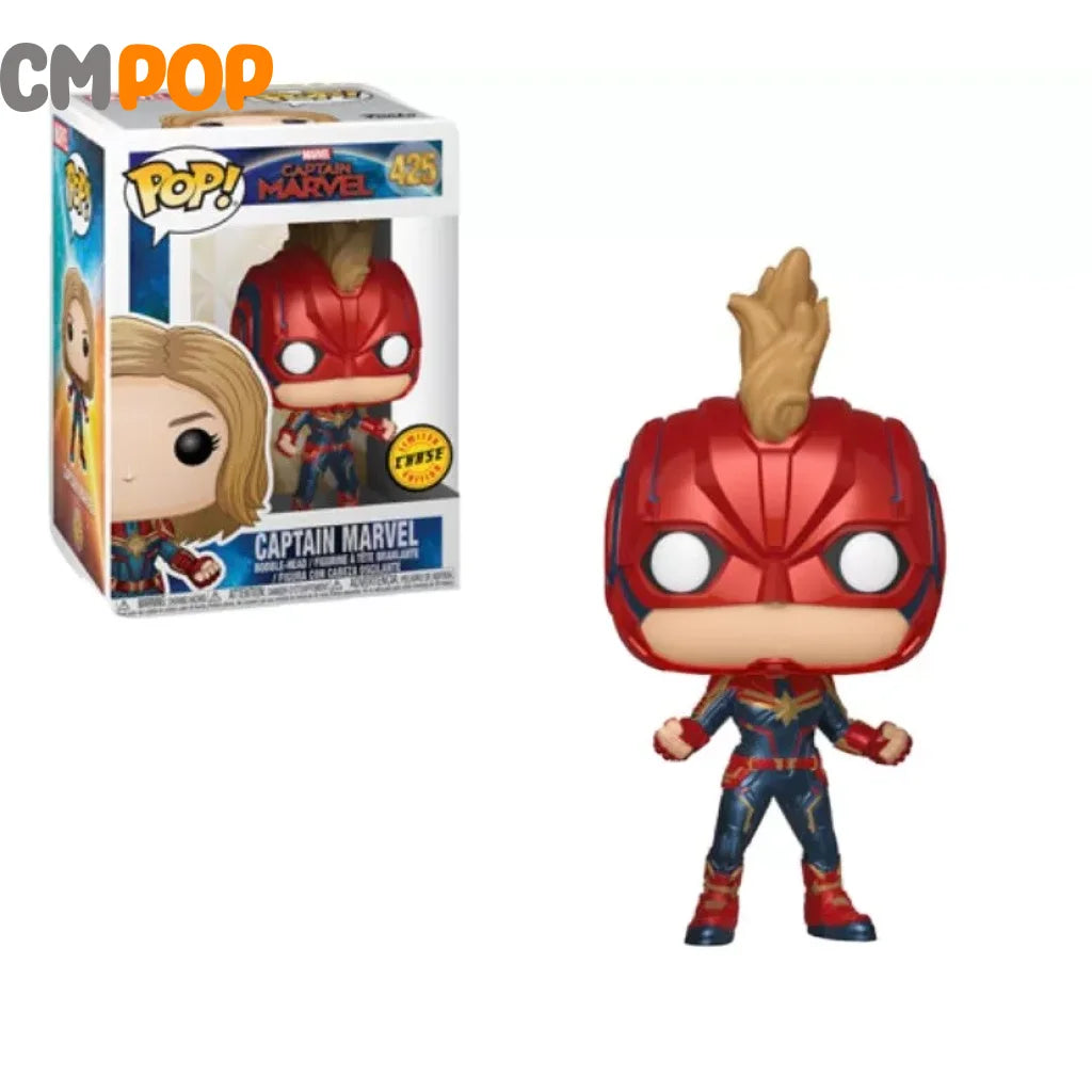 Captain Marvel - #425 Funko Pop! Chase Exclusive Pop
