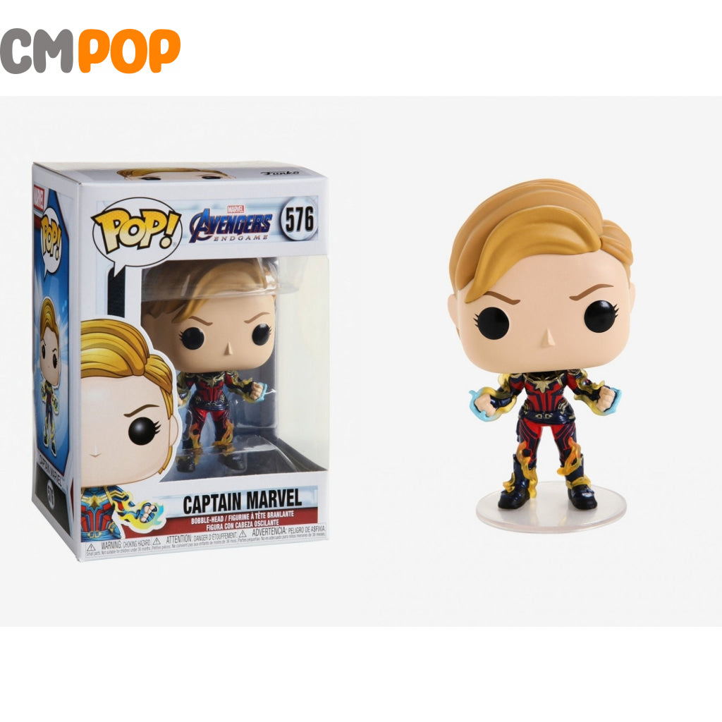 Captain Marvel- #576- Funko Pop! - Marvel Pop
