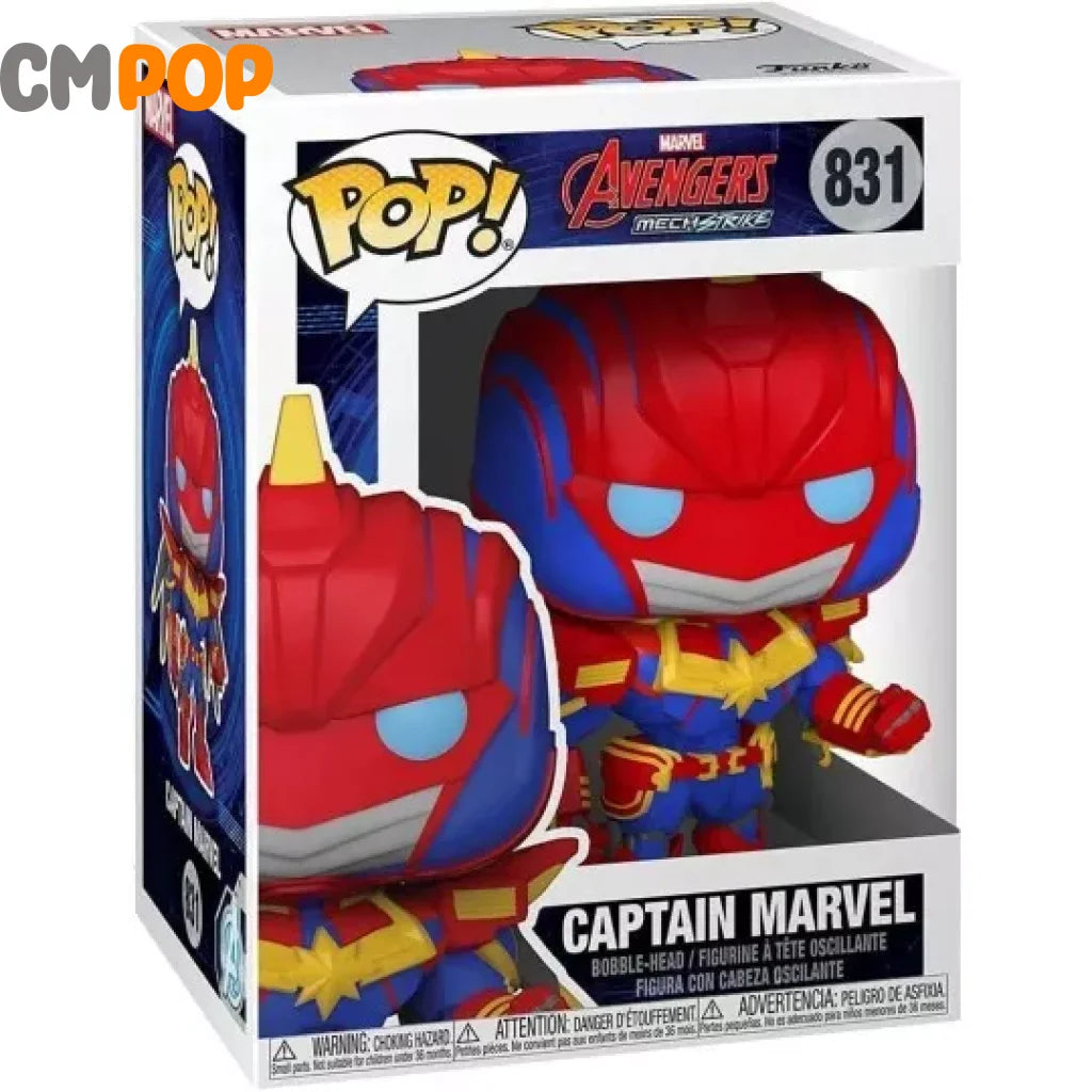 Captain Marvel- #831- Funko Pop! - Marvel Pop
