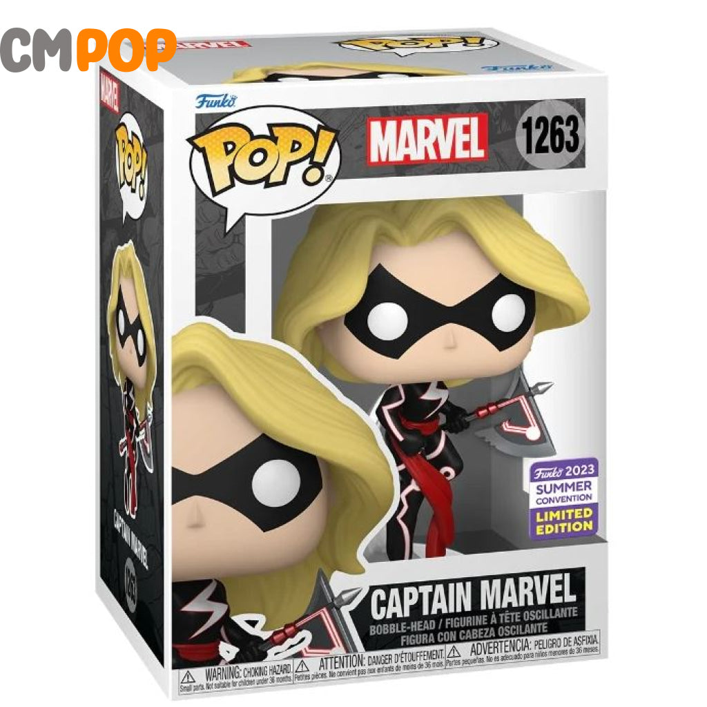Captain Marvel With Axe - #1263 Funko Pop! Summercon 2023 Exclusive Pop