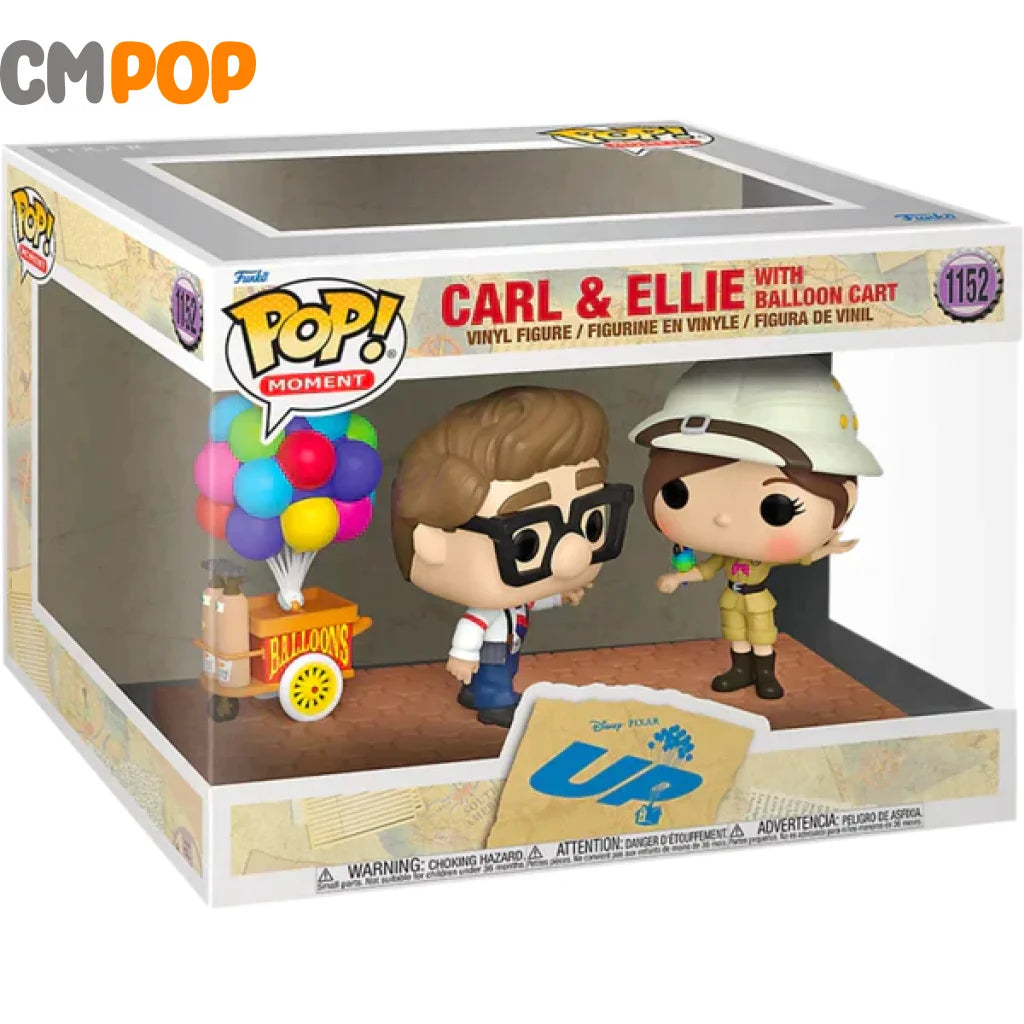 Carl And Ellie With Balloon Cart - #1152 Funko Pop! Up Pop