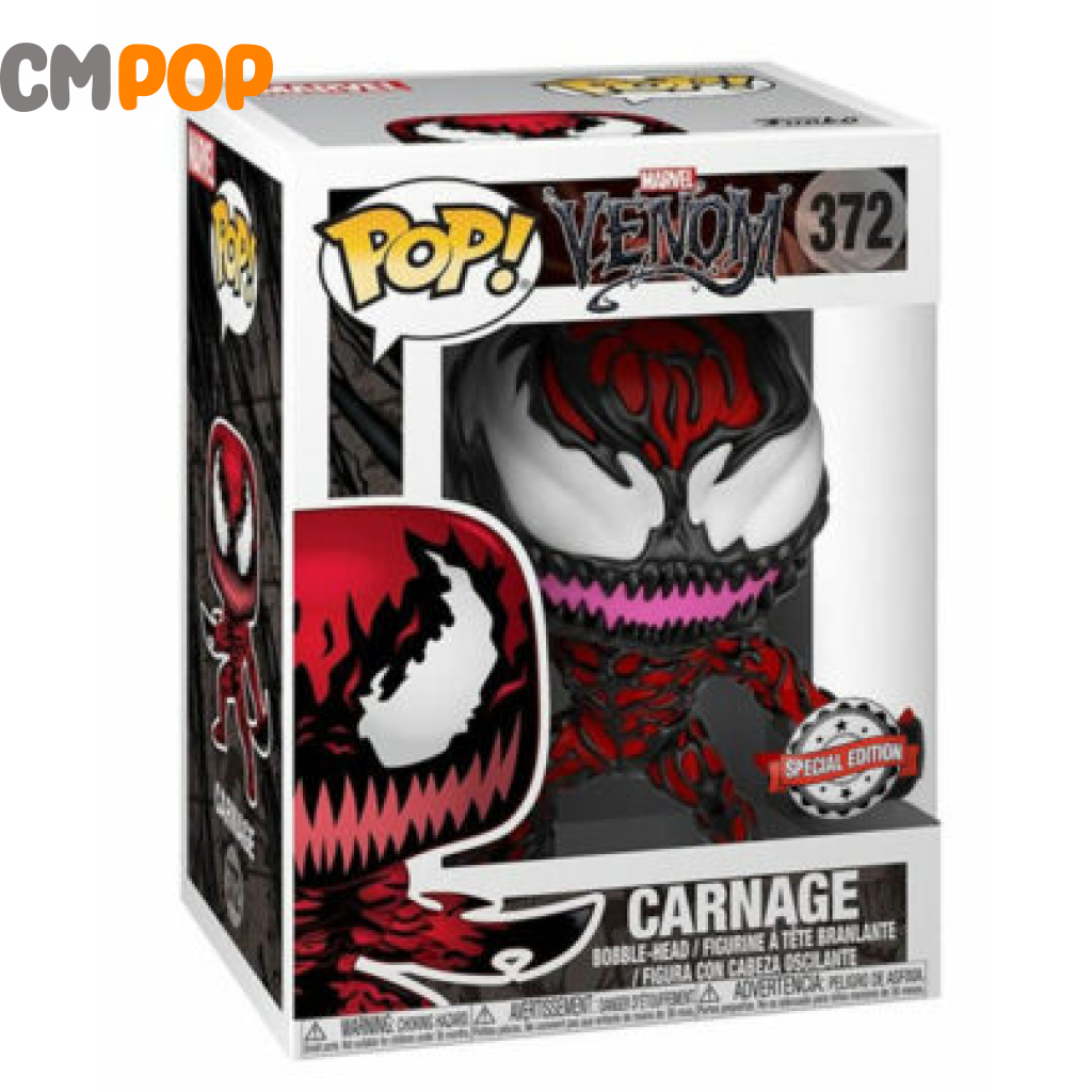 Carnage - #372 Funko Pop! Marvel Venom Special Edition Pop