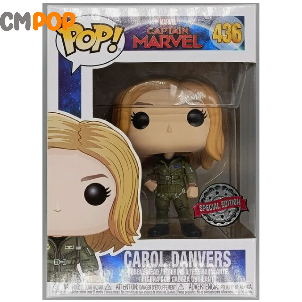 Carol Danvers - #436 Funko Pop! Captain Marvel Special Edition Pop