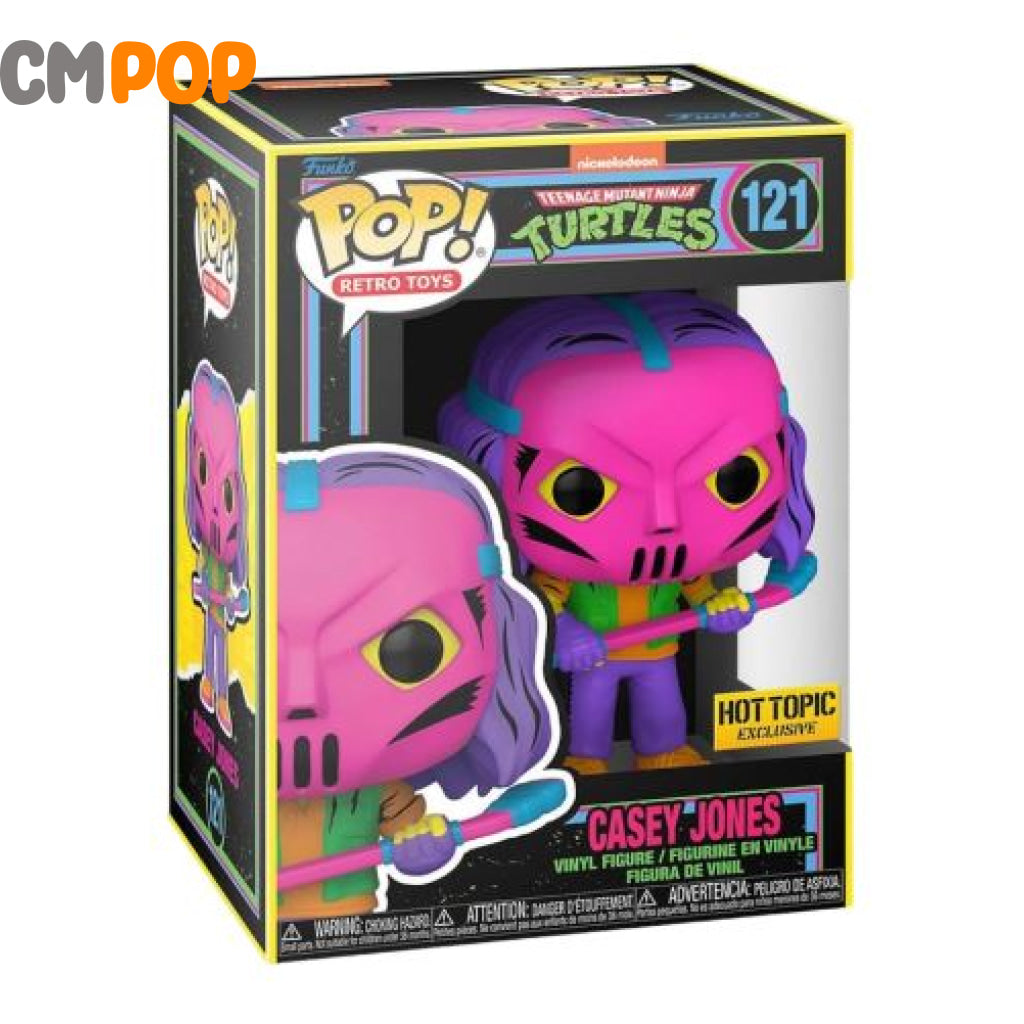 Casey Jones - #121 Funko Pop! Tmnt Hot Topic Exclusive 8/10 Condition Pop