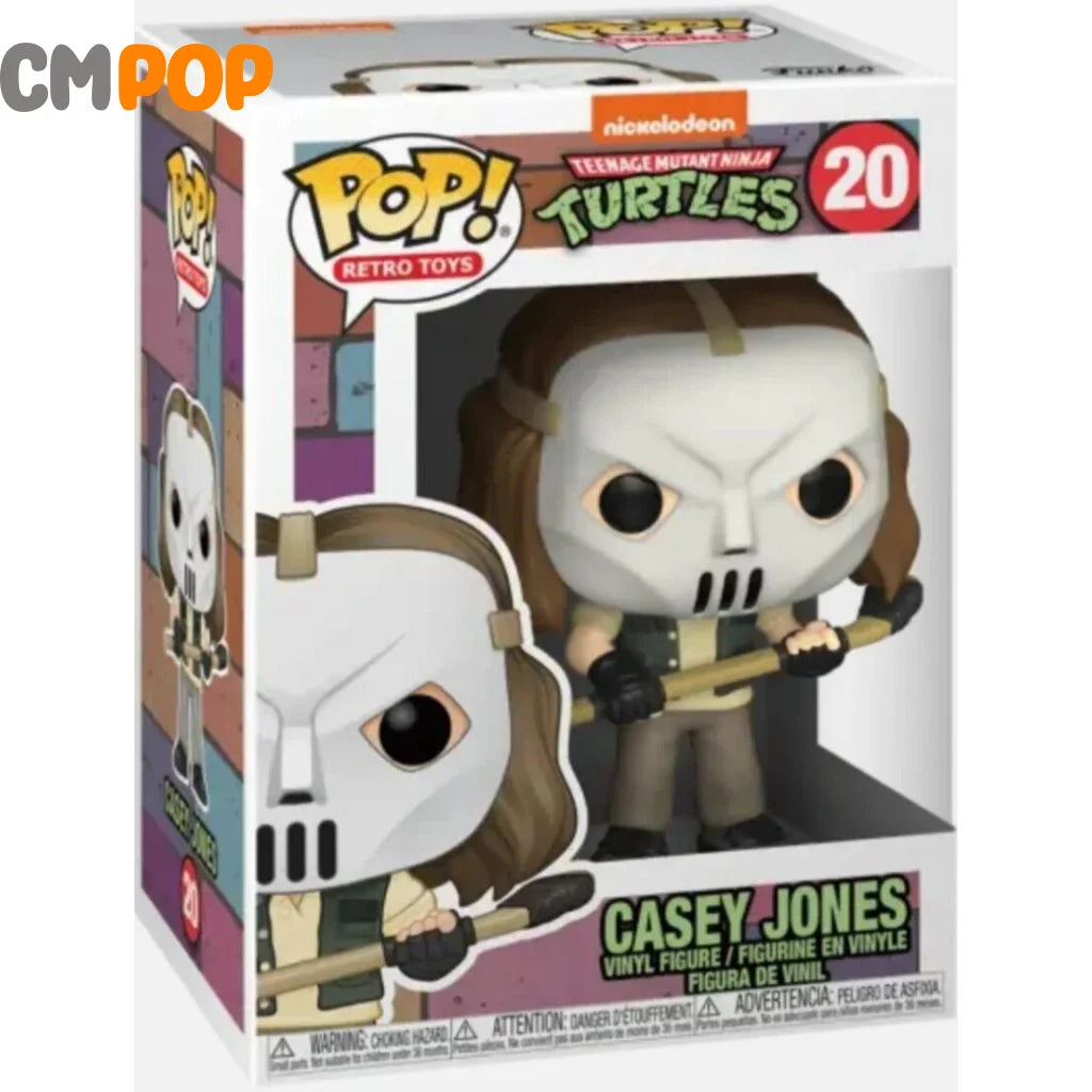 Casey Jones - #20 Funko Pop! Retro Toys Teenage Mutant Ninja Turtles Tmnt Pop