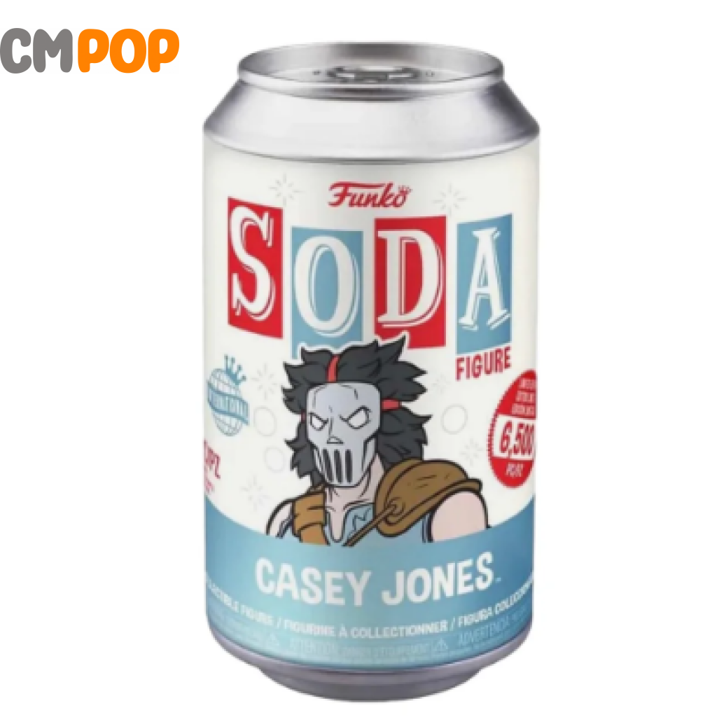 Casey Jones - Funko Vinyl Soda 6 500 Pieces Chance Of Chase