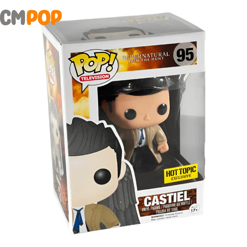 Castiel - #95 - Funko Pop! - Television - Supernatural Join the Hunt - Hot Topic Exclusive Funko Pop