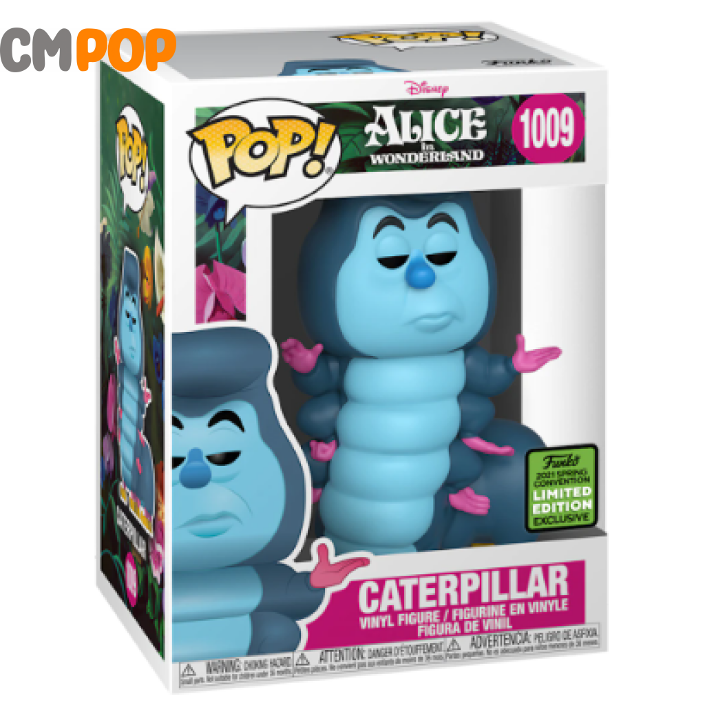 Caterpillar - #1009 Funko Pop! Disney Alice In Wonderland 2021 Spring Con Exclusive Pop