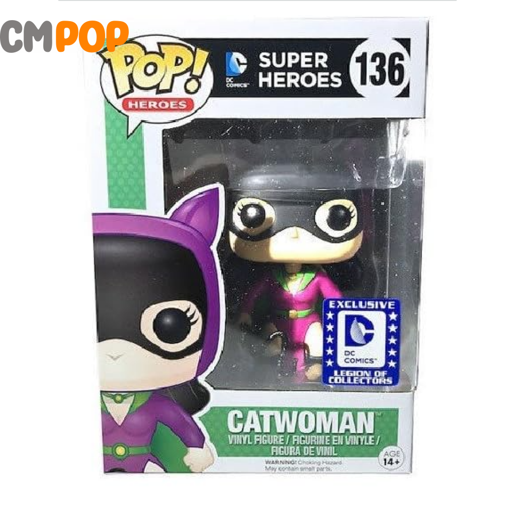 Catwoman - #136 Funko Pop! Heroes Dc Comics Exclusive Pop
