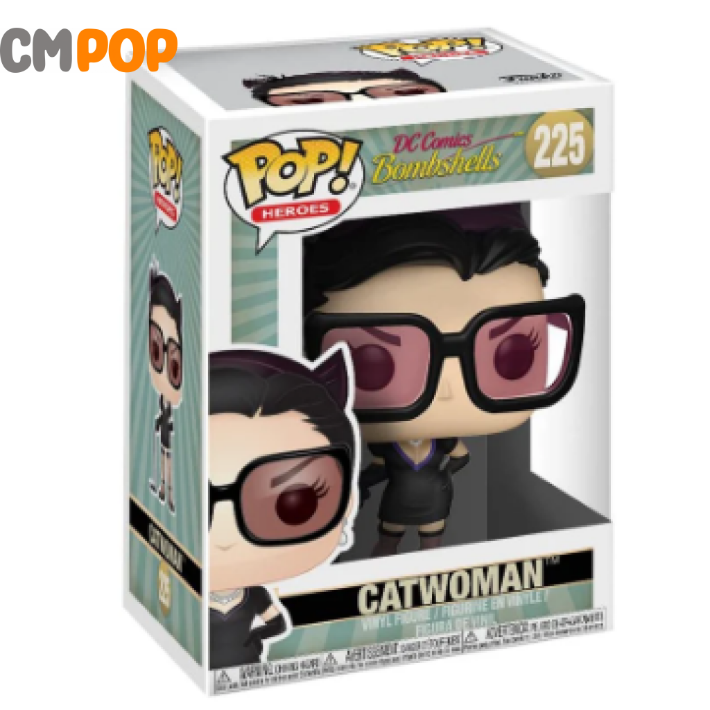 Cat Woman - #225 Funko Pop! Dc Bombshells Pop