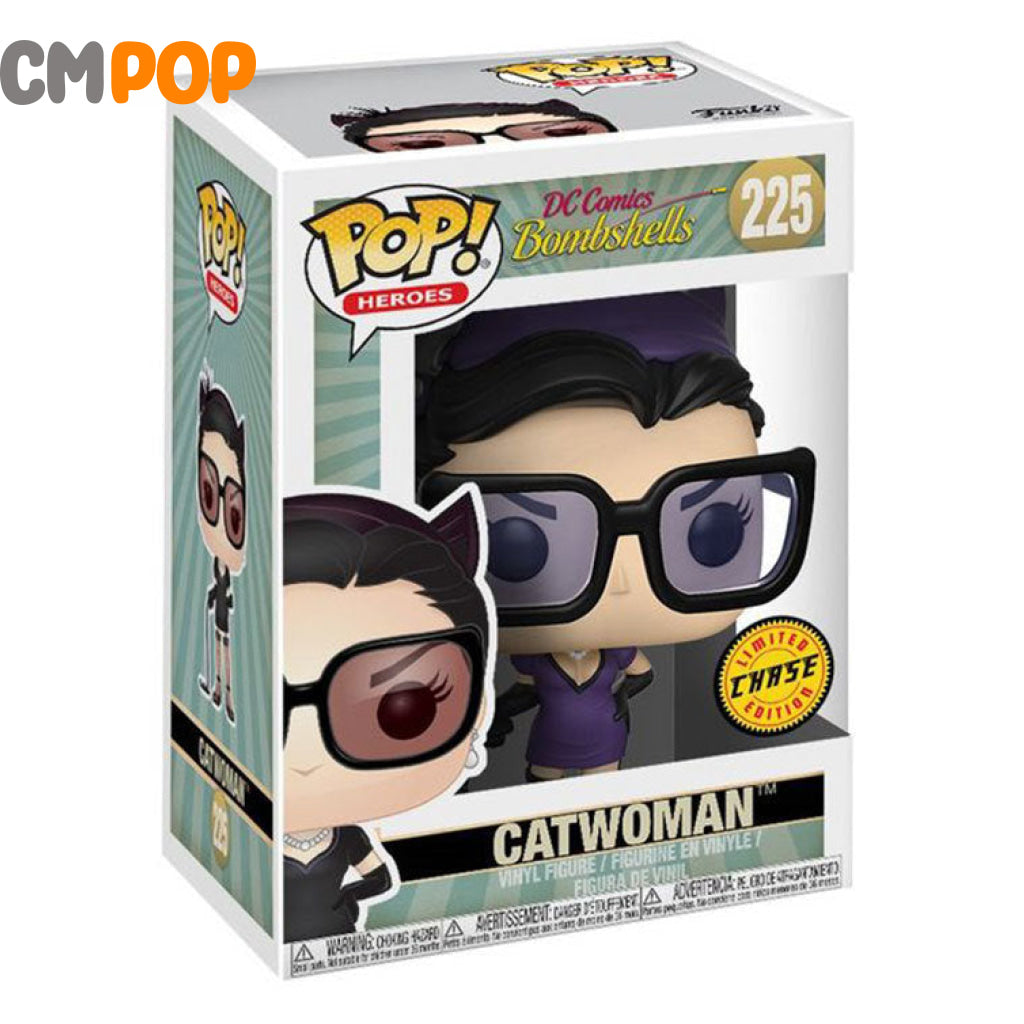 Catwoman - #225 Funko Pop! Heroes Dc Comics Bombshells Limited Edition Chase Pop