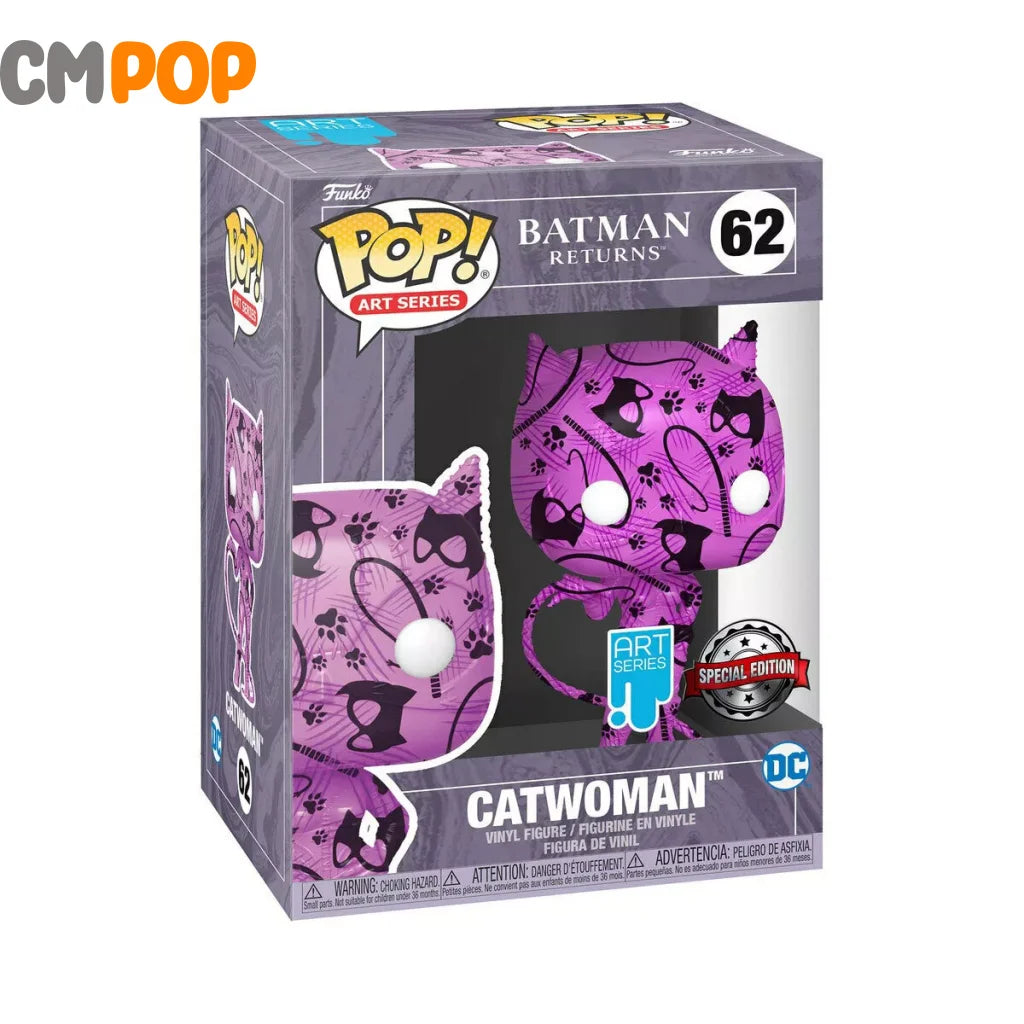 Catwoman - #62 Funko Pop! Art Series Dc Batman Returns Special Edition Pop
