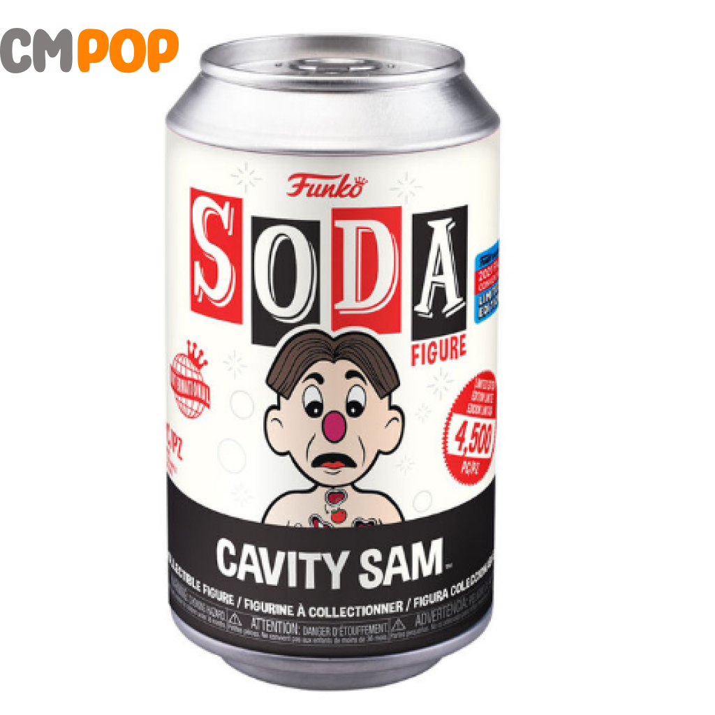 Cavity Sam - Funko Vinyl Soda 4.500 Pieces Chance Of Chase Operation