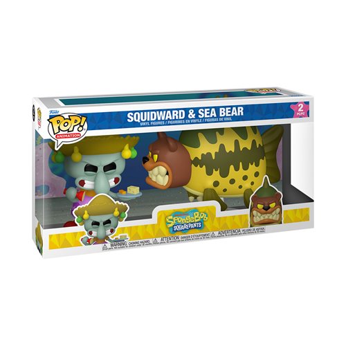 Funko SpongeBob SquarePants Squidward Tentacles And Sea Bear - Funko POP!
