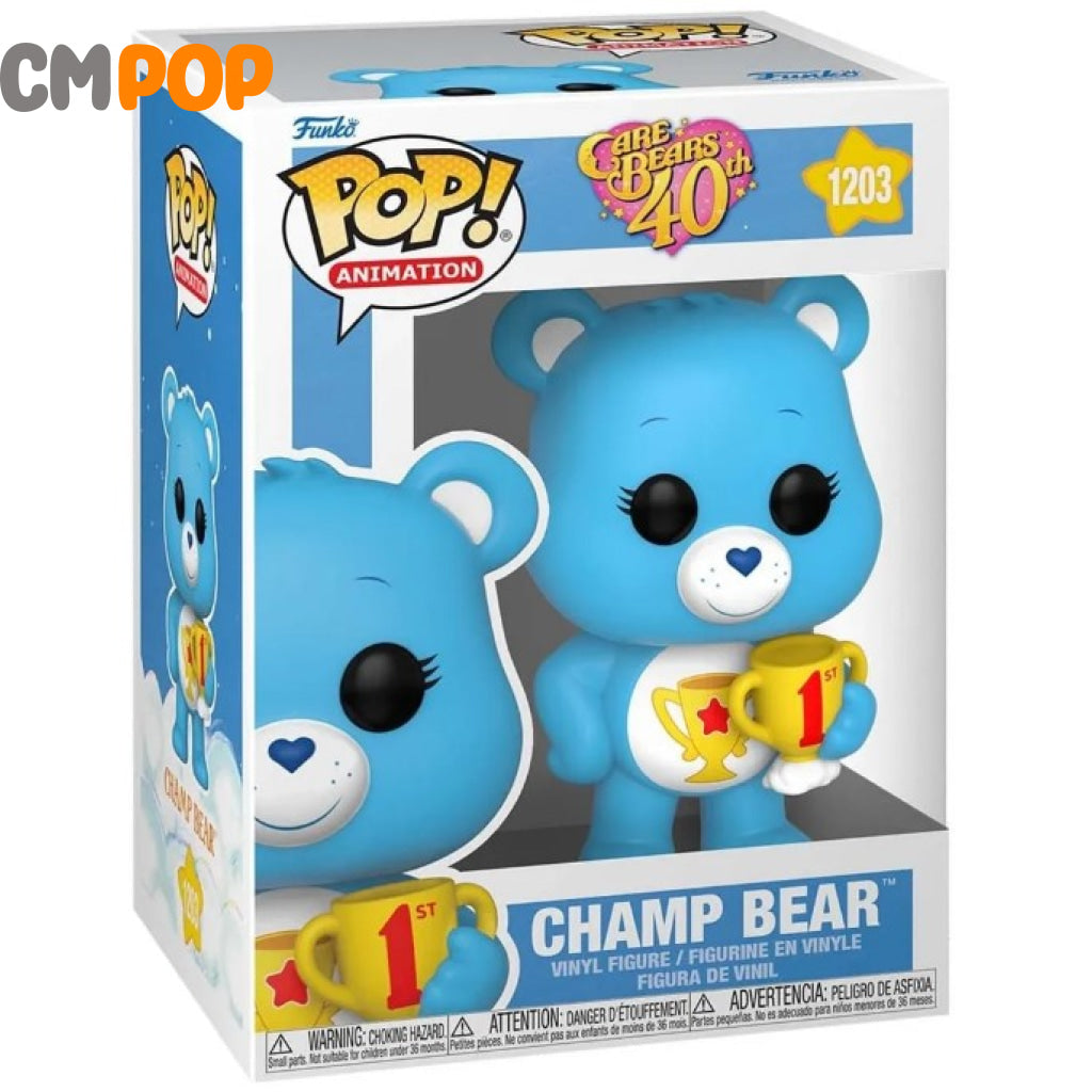 Champ Bear- #1203 - Funko Pop! Care Bears 40Th Pop
