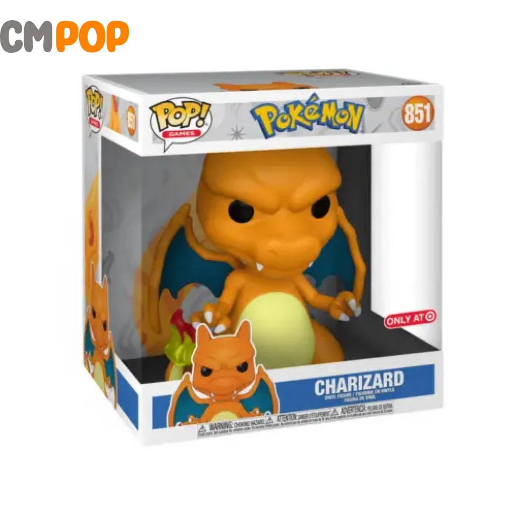 Charizard - #851 Funko Pop! Games Pokémon Target Exclusive Jumbo Pop