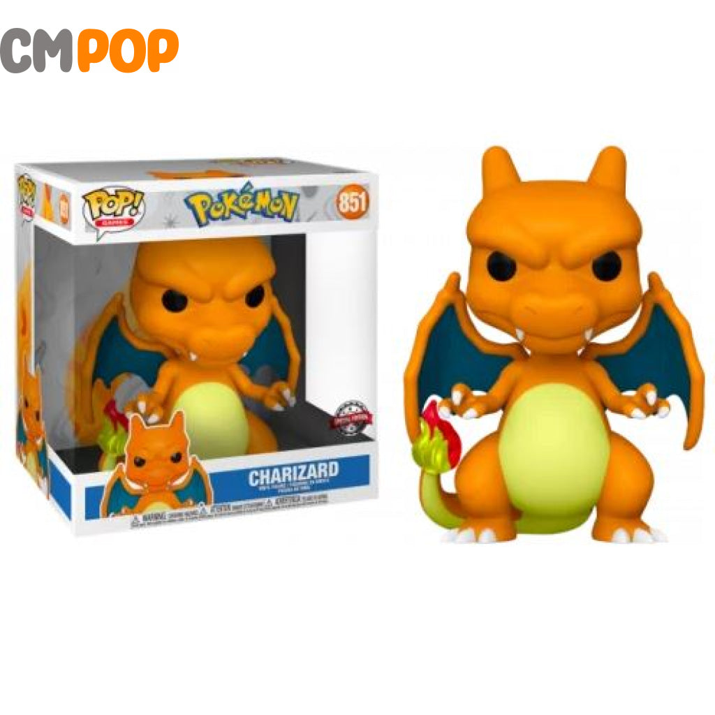 Charizard - Funko Pop! Jumbo 10 Inch- Pokemon Pop