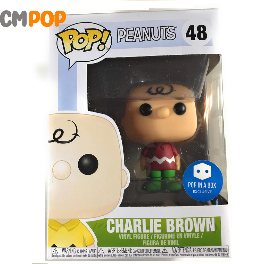 Charlie Brown - #48- Funko Pop! Peanuts Pop In A Box