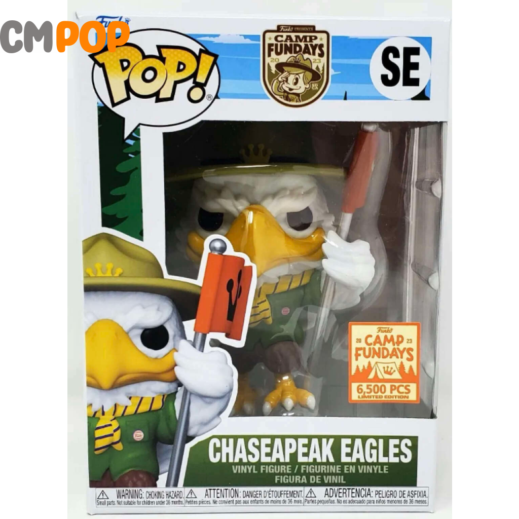 Chaseapeak Eagles - Funko Pop! Camp Fundays Limited Edition 6 500 Pcs Pop