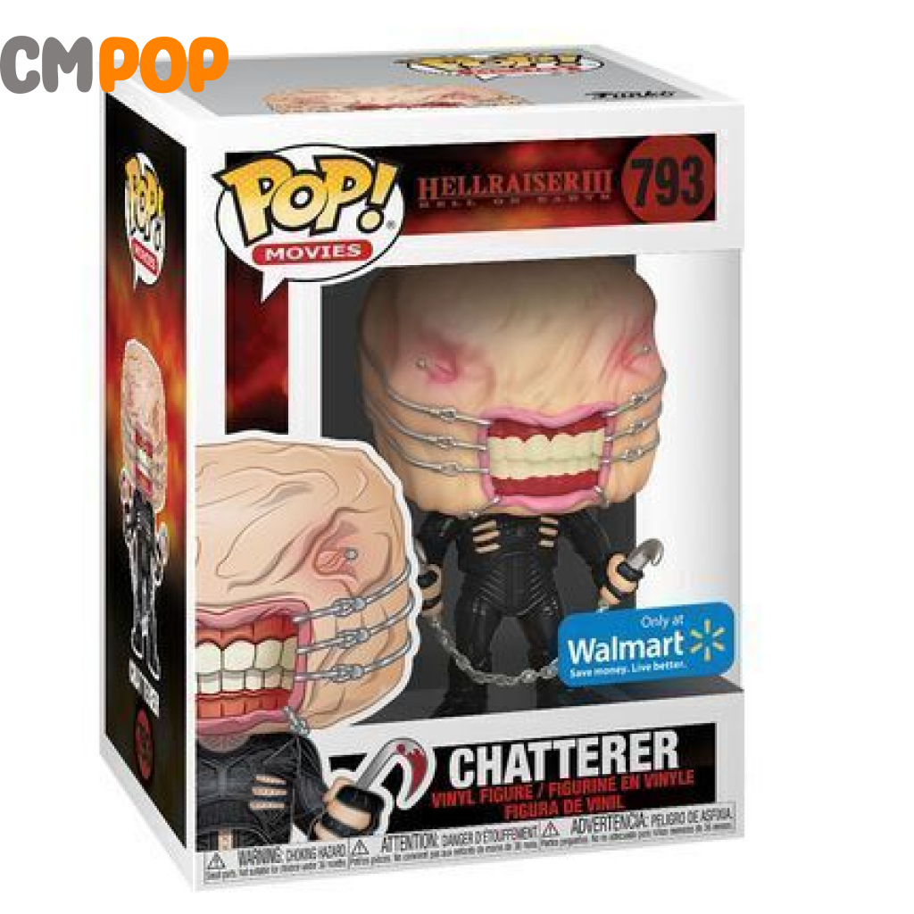 Chatterer - #793 Funko Pop! Hellraiseriii -Movies Walmart Exclusive Pop