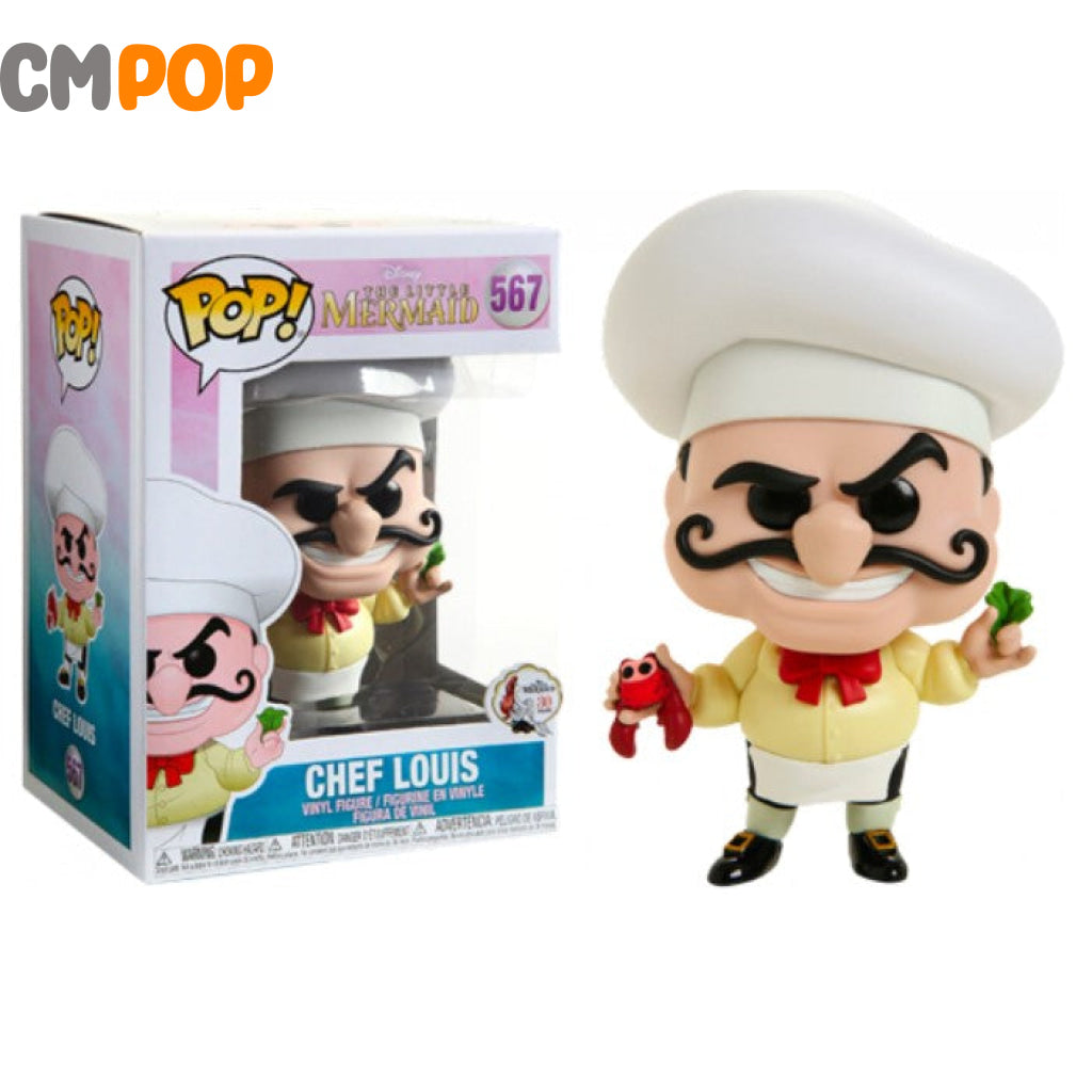 Chef Louis - #567 Funko Pop! Disney The Little Mermaid Pop