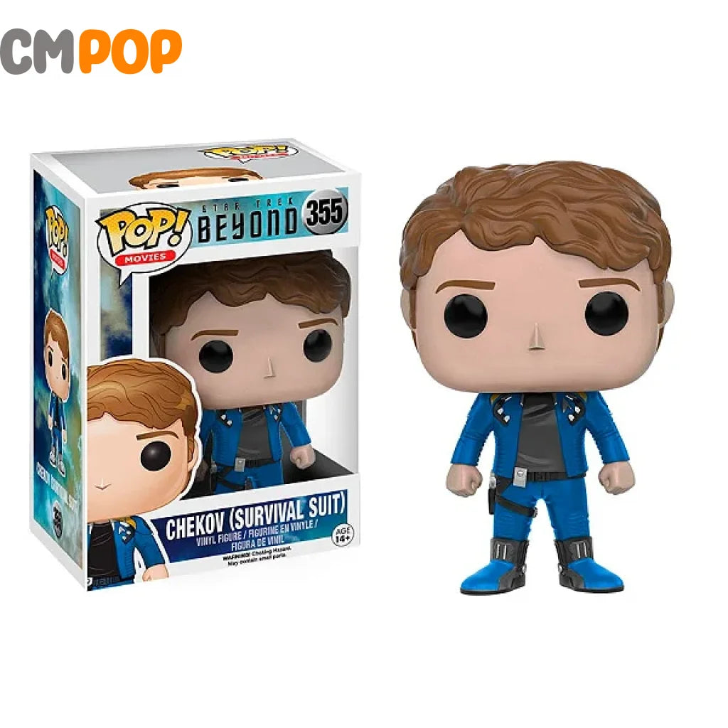 Chekov (Survival Suit) - #355 - Star Trek Beyond - Movies - Funko POP! Funko Pop OOB