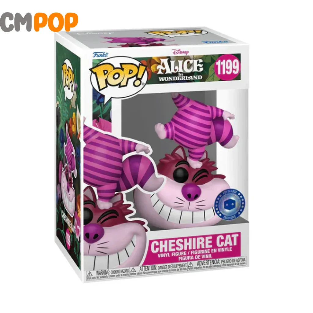 Cheshire Cat - #1199 Funko Pop! Disney Alice In Wonderland Pop In A Box Exclusive