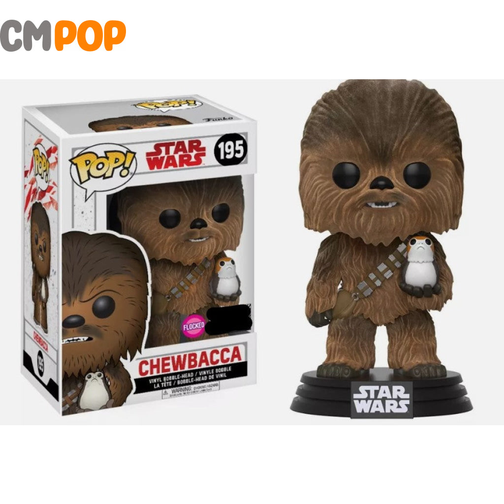 Chewbacca - #195 Funko Pop! Star Wars Flocked Exclusive Pop