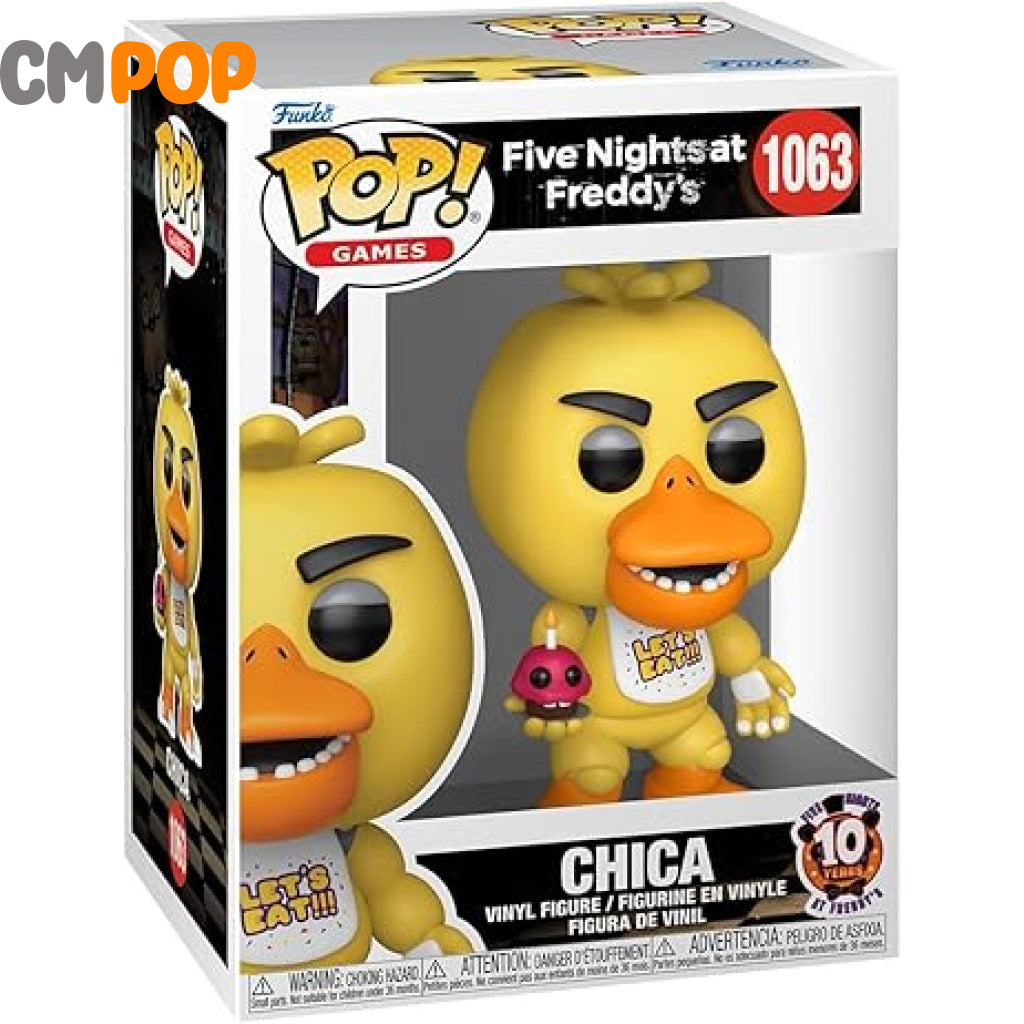 Chica - #1063 Funko Pop! Games Five Nights At Freddie’s Pop