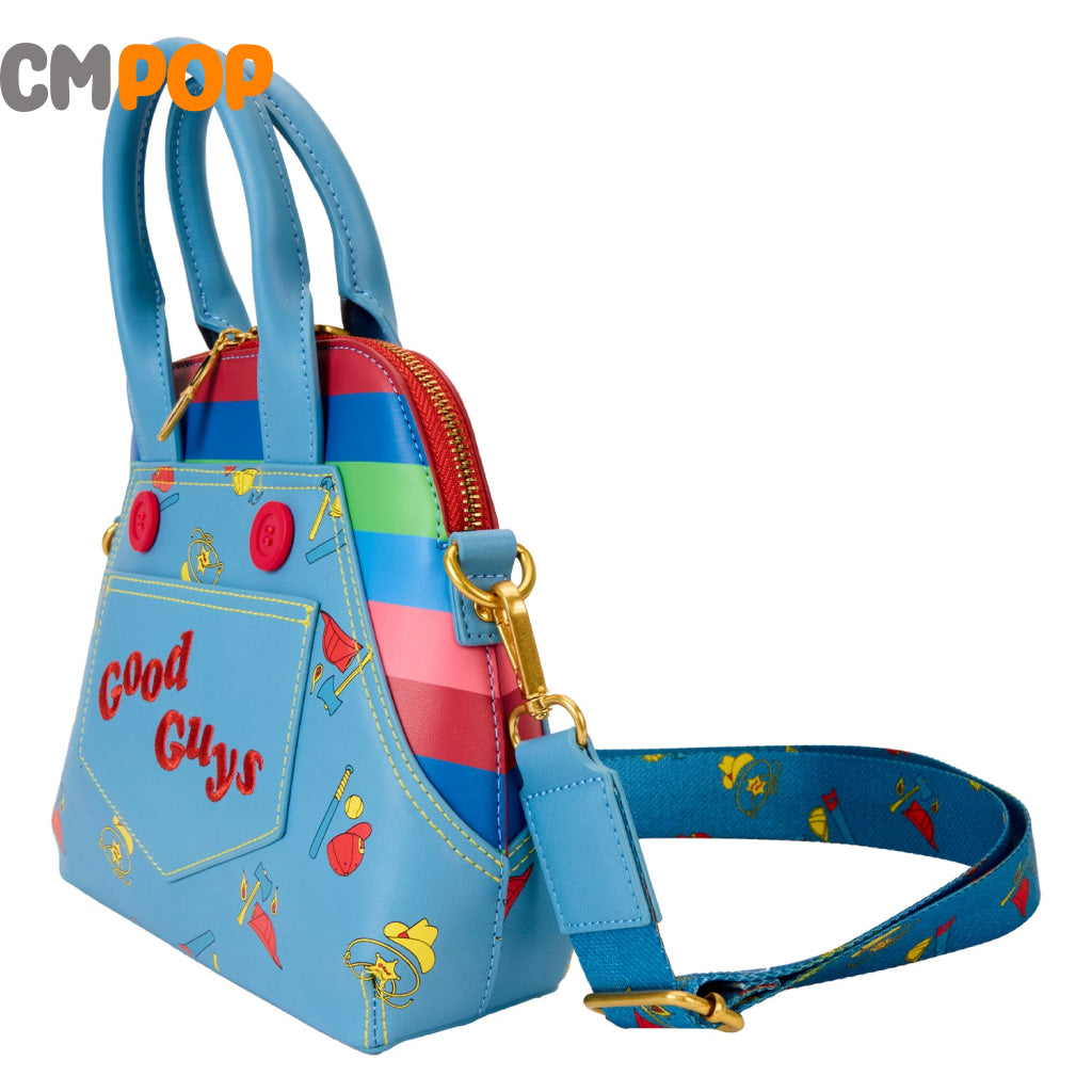 Childs Play Chucky Cosplay Crossbody Bag - Loungefly